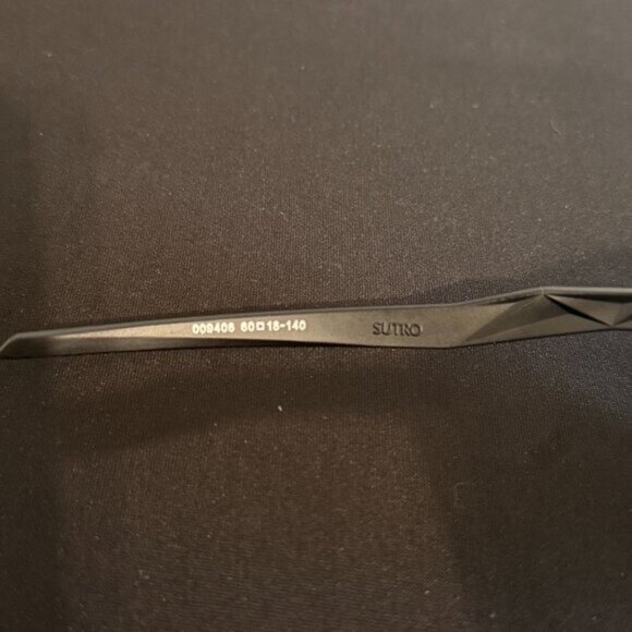 OO9406 Oakley SUTRO Matte Black Frame Prizm Polarized Reflective Blue Lenses - Picture 6 of 9